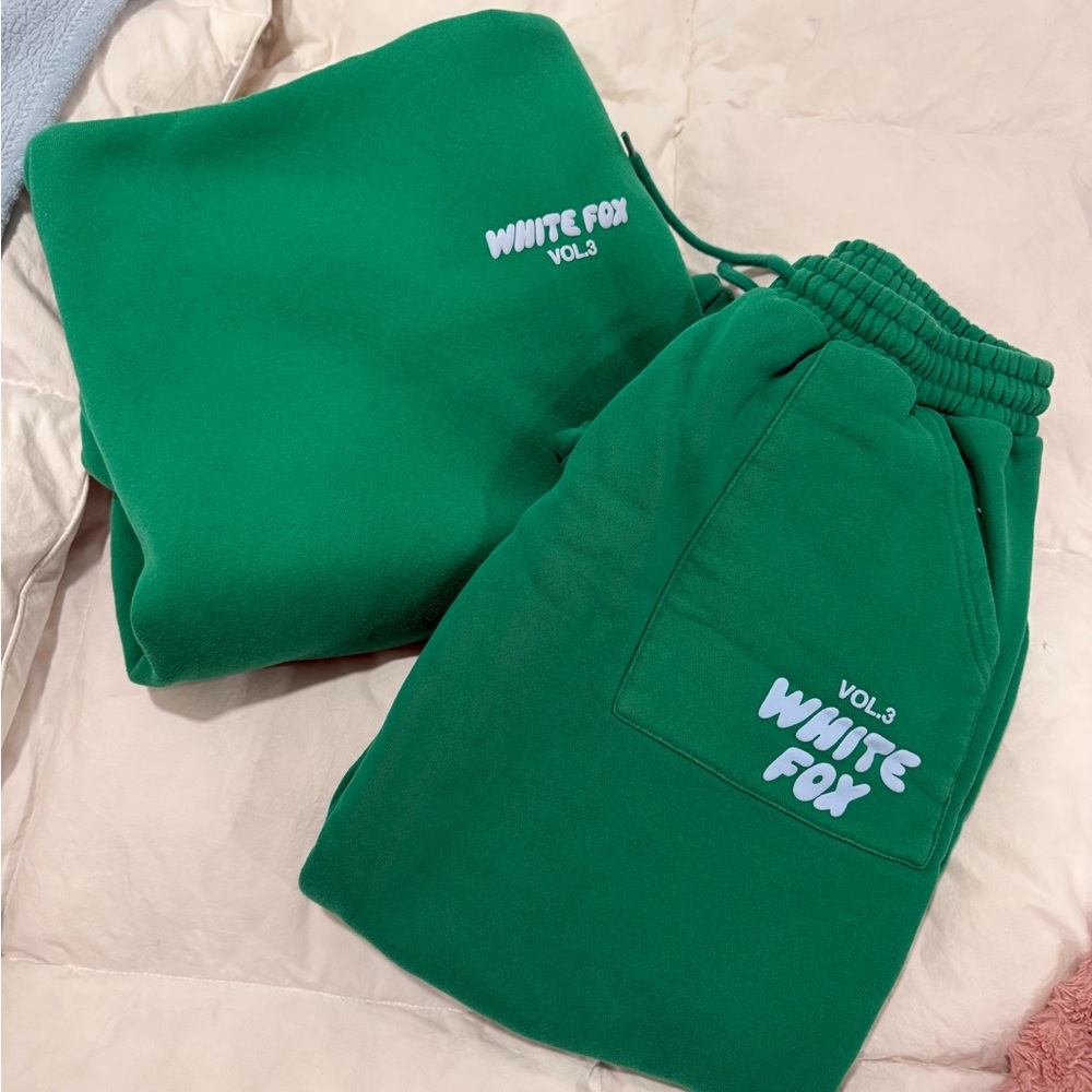 White Fox Boutique Vibrant Green Hoodie